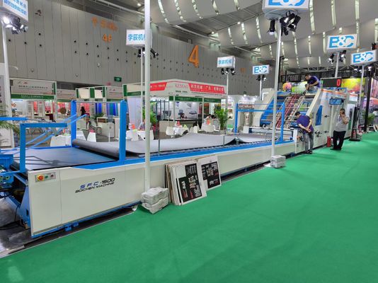 হাই স্পিড শীট টু শীট 5ply ল্যামিনেটিং মেশিন সার্ভো কন্ট্রোল সঙ্গে