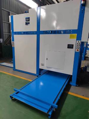 ফ্লুট লিথো ল্যামিনেটরের জন্য অটো ফ্লিপ ফ্লপ স্ট্যাকার মেশিন, কাগজ গণনা, ঘোরানো এবং স্ট্যাকিং প্রক্রিয়া সহ কাগজ হ্যান্ডলিং স্বয়ংক্রিয়করণ