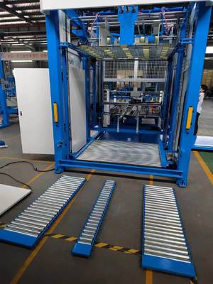 Auto Flip Flop Stacker Machine with Automated Paper Counting Turning and Stacking Capabilities for Corrugated Cardboard Production