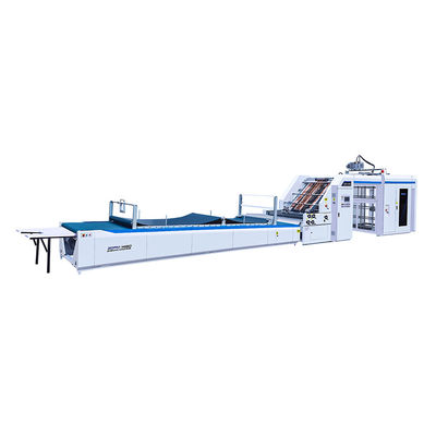150-800gsm স্বয়ংক্রিয় বাঁশি লেমিনেটর 20kw 150m/মিনিট বোর্ড মেকিং 380v