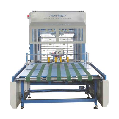 300gsm-10mm স্বয়ংক্রিয় বাঁশি লেমিনেটিং মেশিন 2200mm স্ট্যাকার সহ ঢেউতোলা পেপারবোর্ড পেপার ল্যামিনেটর