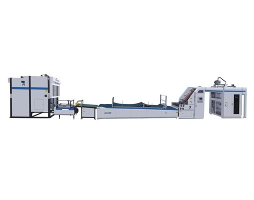 1500x15000mm শীট টু শীট লেমিনেটিং মেশিন ফ্লপ ফ্লপ স্ট্যাকার সহ স্বয়ংক্রিয় লিথো লেমিনেটিং মেশিন