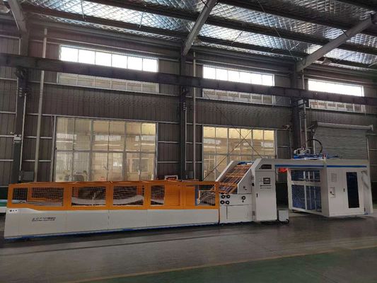 সম্পূর্ণ স্বয়ংক্রিয় হাই স্পিড 180m/min 3ply Servo corrugated কার্টন বোর্ড ফ্লুট ল্যামিনেটর মেশিন