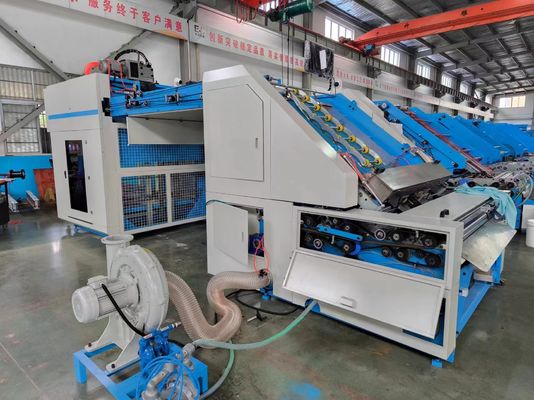 Gfs 24000pcs/Hour হাই স্পিড ফ্লুট ল্যামিনেটর মেশিন লিড এজ ফিডার সঙ্গে corrugated কার্ডবোর্ড জন্য